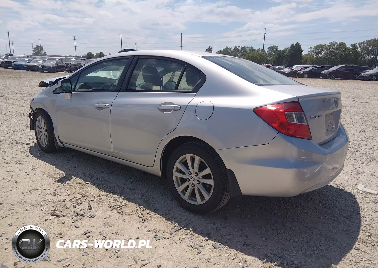 2012 Honda Civic Ex-L VIN:19XFB2F9XCE030432 - 3