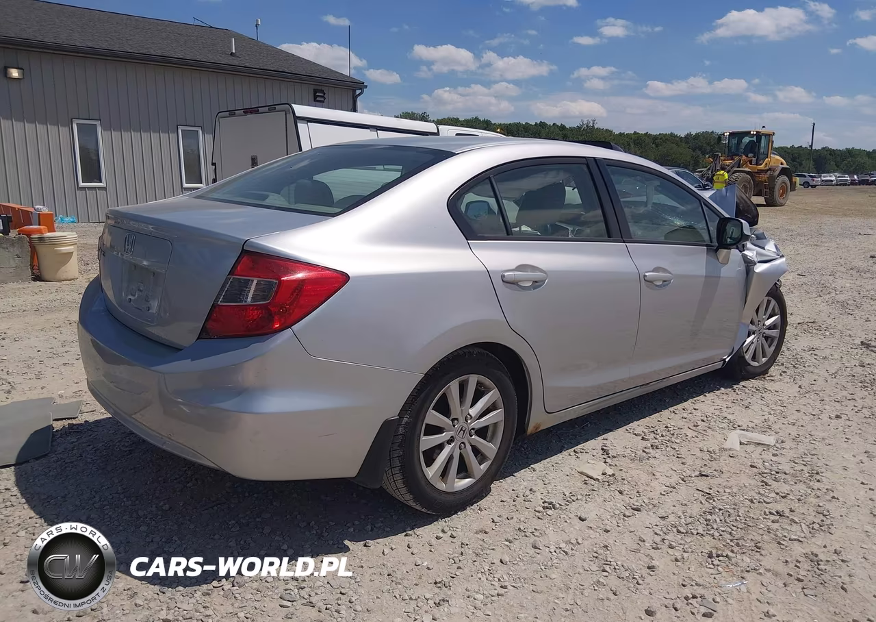 2012 Honda Civic Ex-L VIN:19XFB2F9XCE030432 - 4