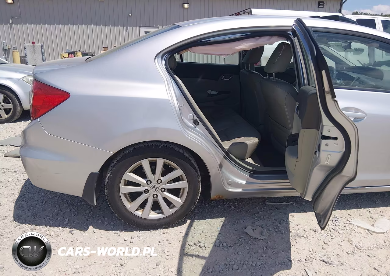 2012 Honda Civic Ex-L VIN:19XFB2F9XCE030432 - 8