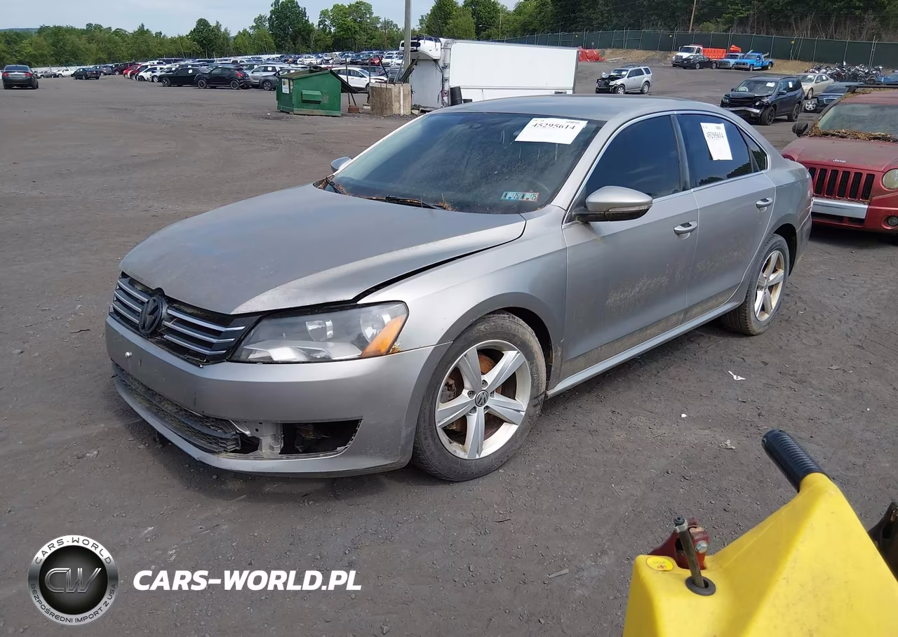 2012 Volkswagen Passat 2.5L Se VIN:1VWBP7A33CC003237 - 2