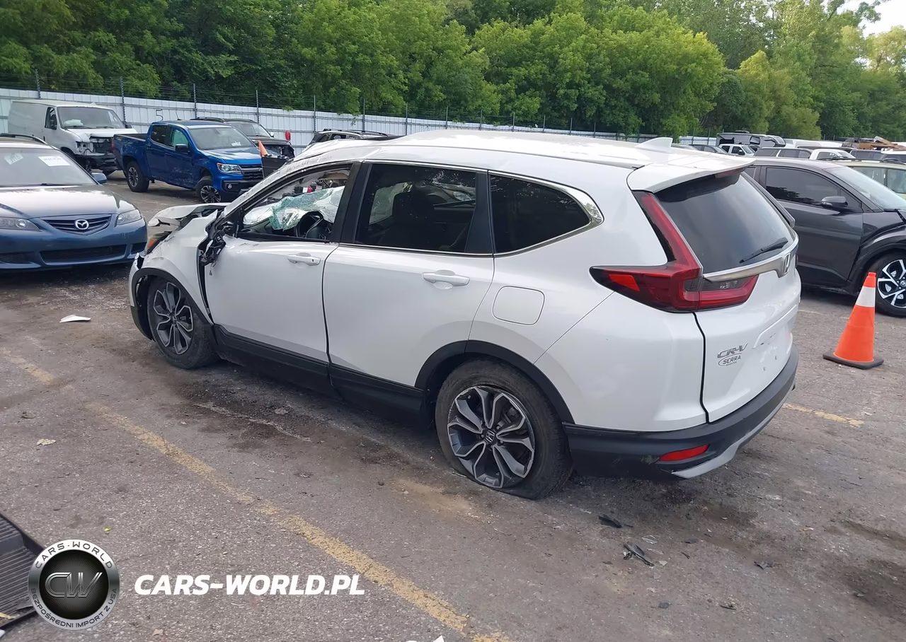 2020 Honda Cr-V Awd Ex-L VIN:5J6RW2H80LL043763 - 3