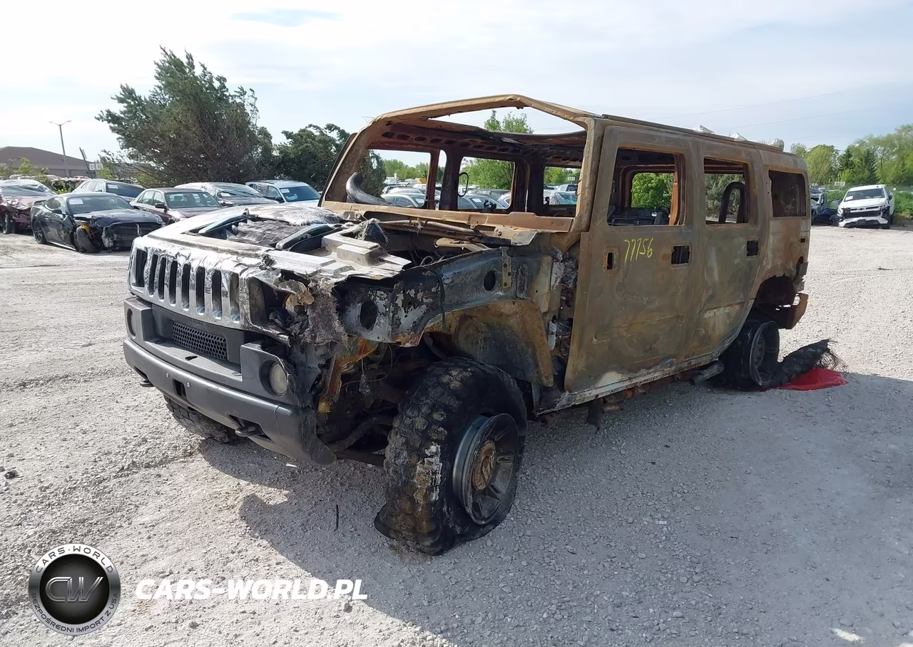 2004 Hummer H2 VIN:5GRGN23U44H120559 - 2