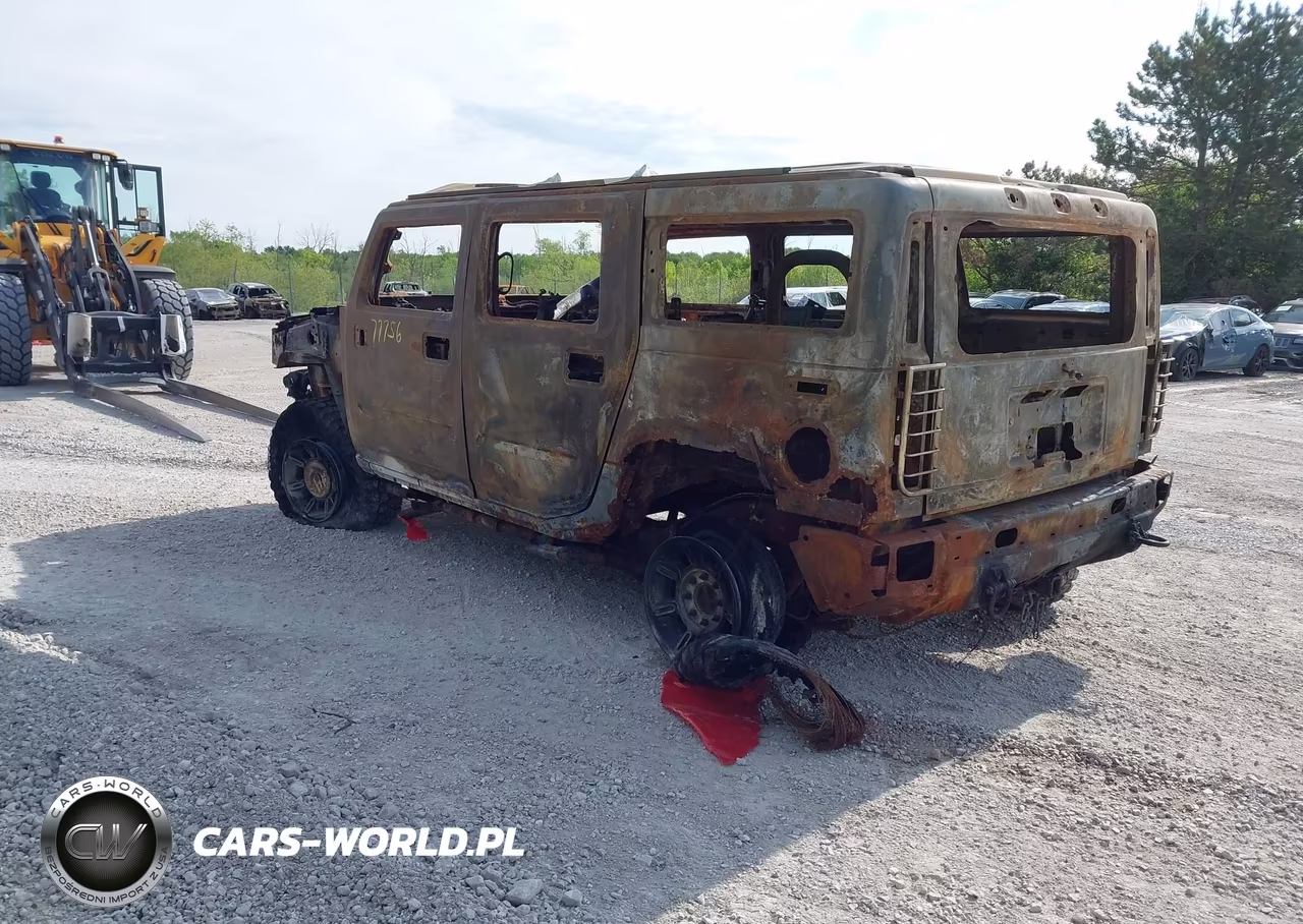 2004 Hummer H2 VIN:5GRGN23U44H120559 - 3