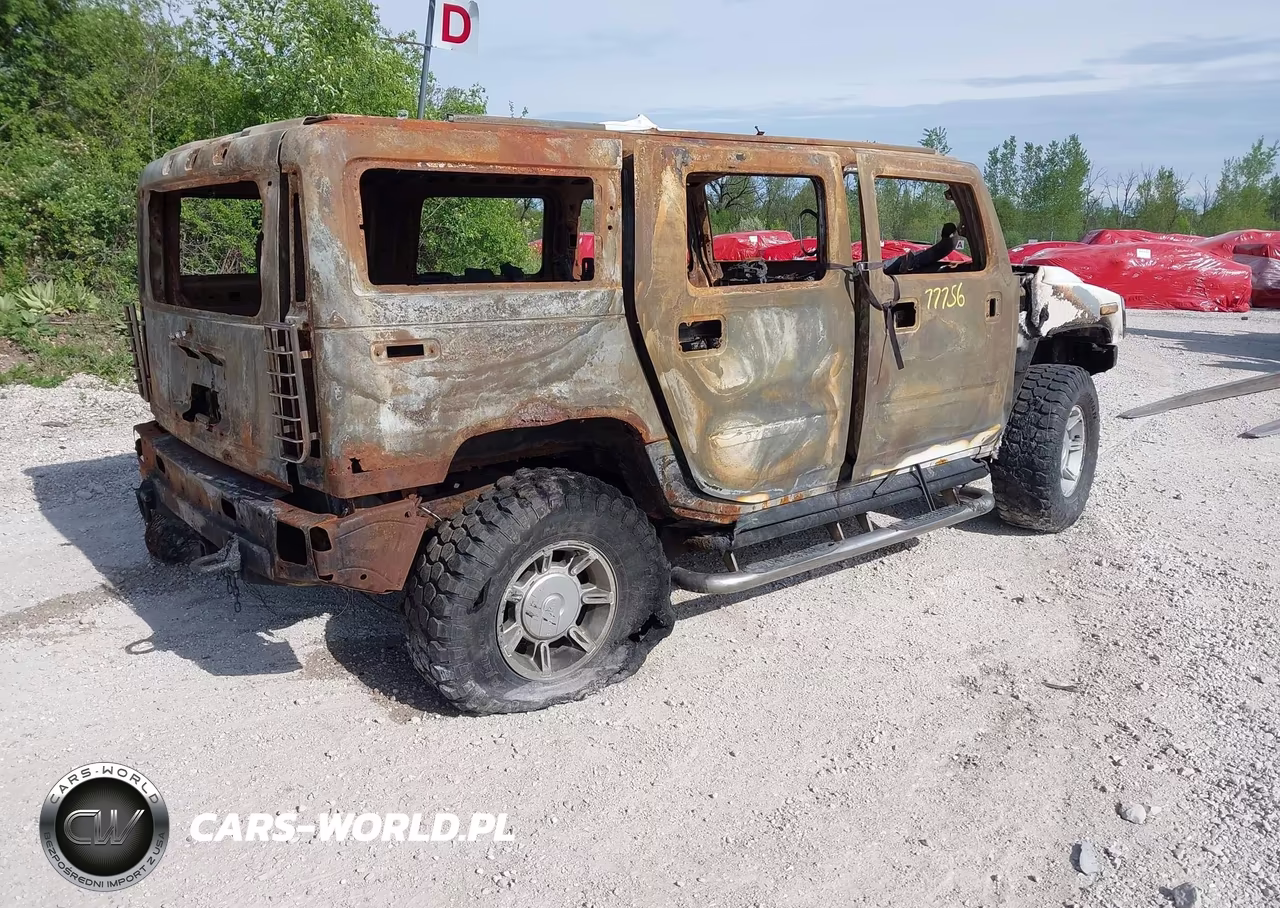 2004 Hummer H2 VIN:5GRGN23U44H120559 - 4