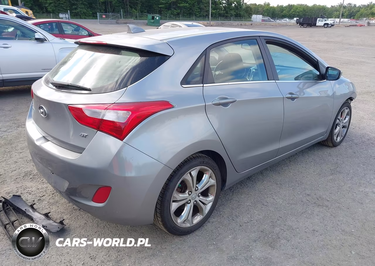 2013 Hyundai Elantra Gt VIN:KMHD35LEXDU094587 - 4