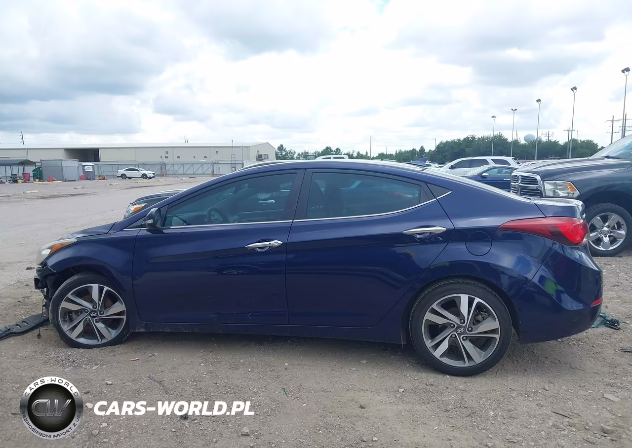 2014 Hyundai Elantra Limited VIN:5NPDH4AE6EH483404 - 15