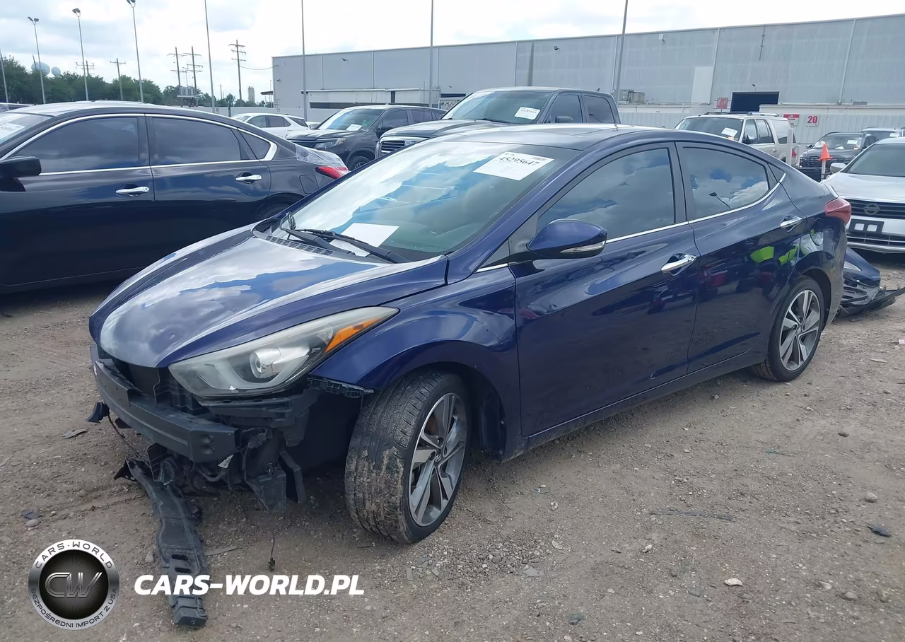 2014 Hyundai Elantra Limited VIN:5NPDH4AE6EH483404 - 2