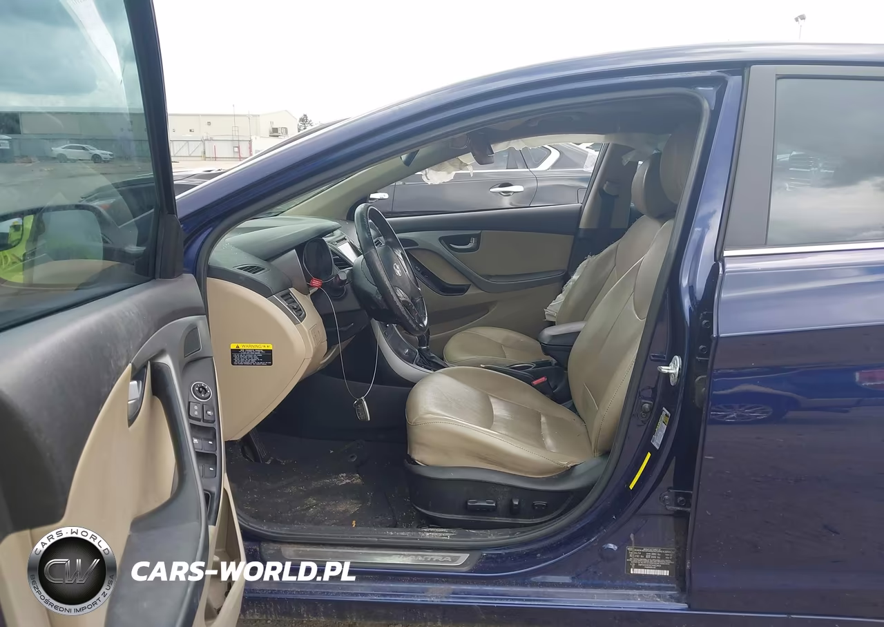 2014 Hyundai Elantra Limited VIN:5NPDH4AE6EH483404 - 5