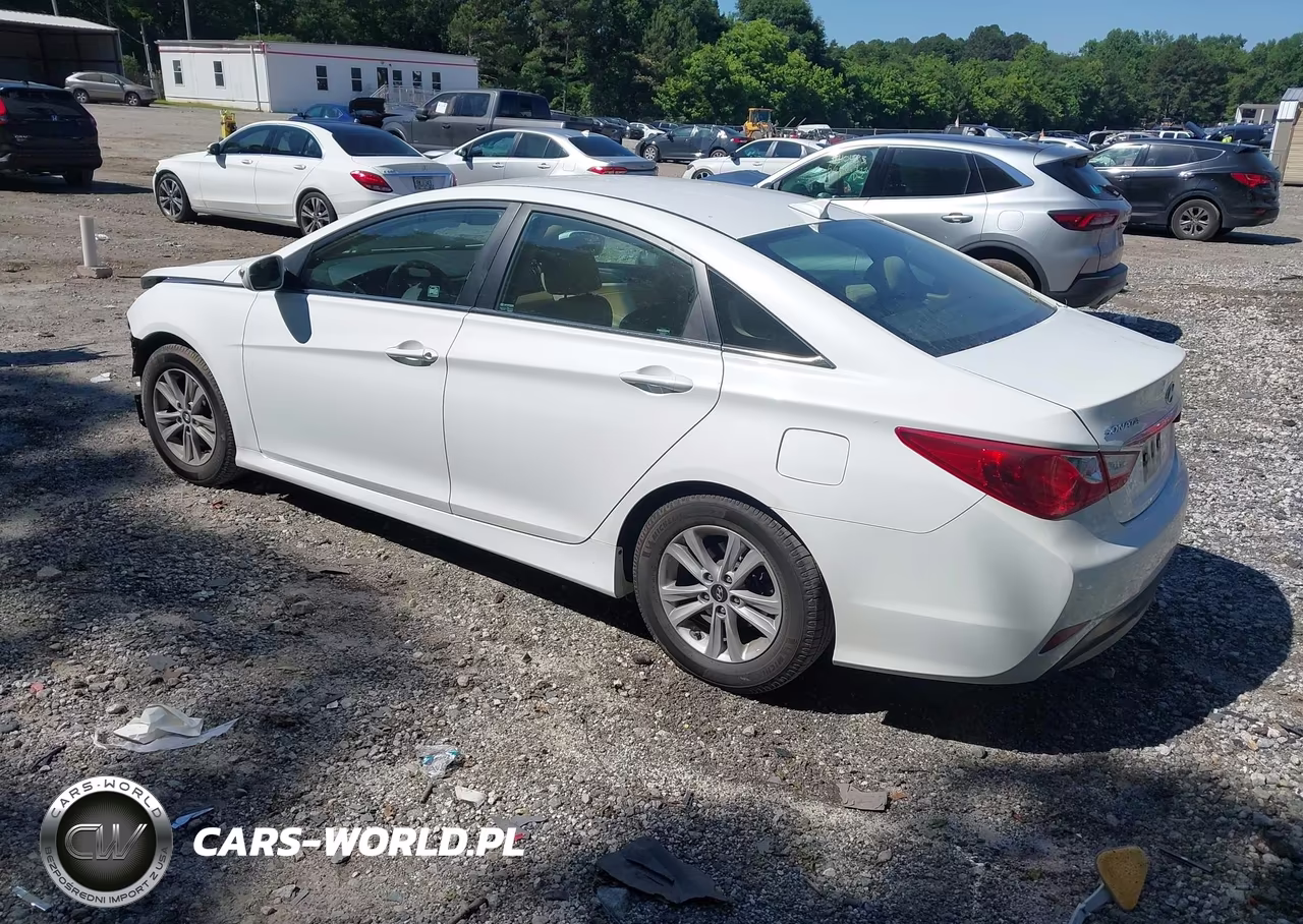 2014 Hyundai Sonata Gls VIN:5NPEB4AC4EH827736 - 3