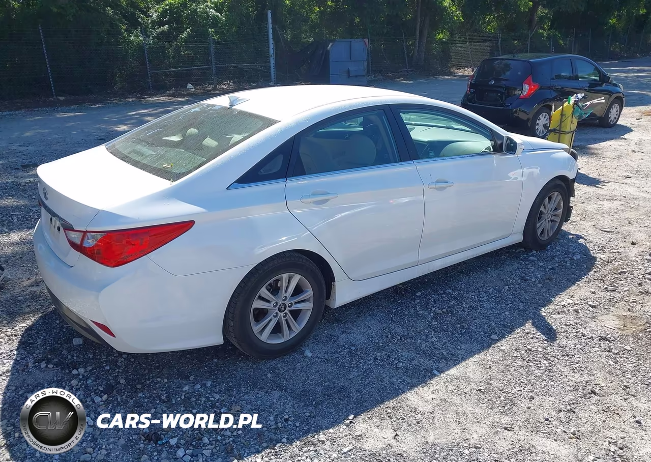 2014 Hyundai Sonata Gls VIN:5NPEB4AC4EH827736 - 4