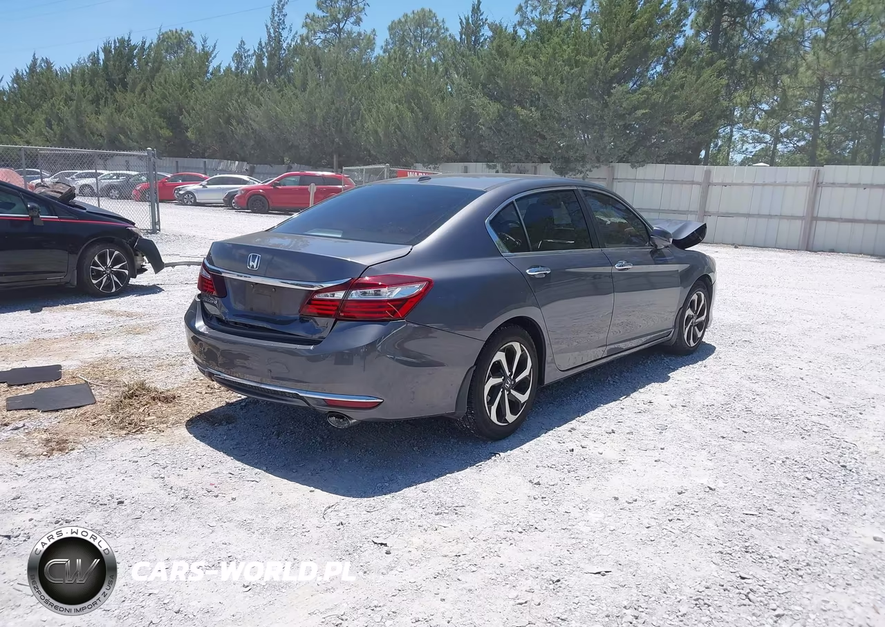 2017 Honda Accord Ex-L VIN:1HGCR2F97HA248600 - 4