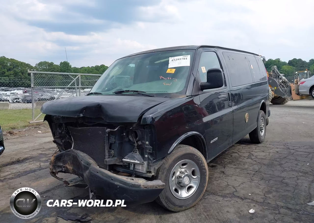 2006 Chevrolet Express Work Van VIN:1GCGG25V461136287 - 2