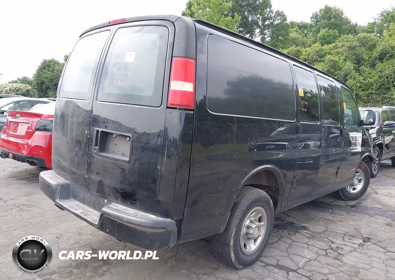 2006 Chevrolet Express Work Van VIN:1GCGG25V461136287 - 4