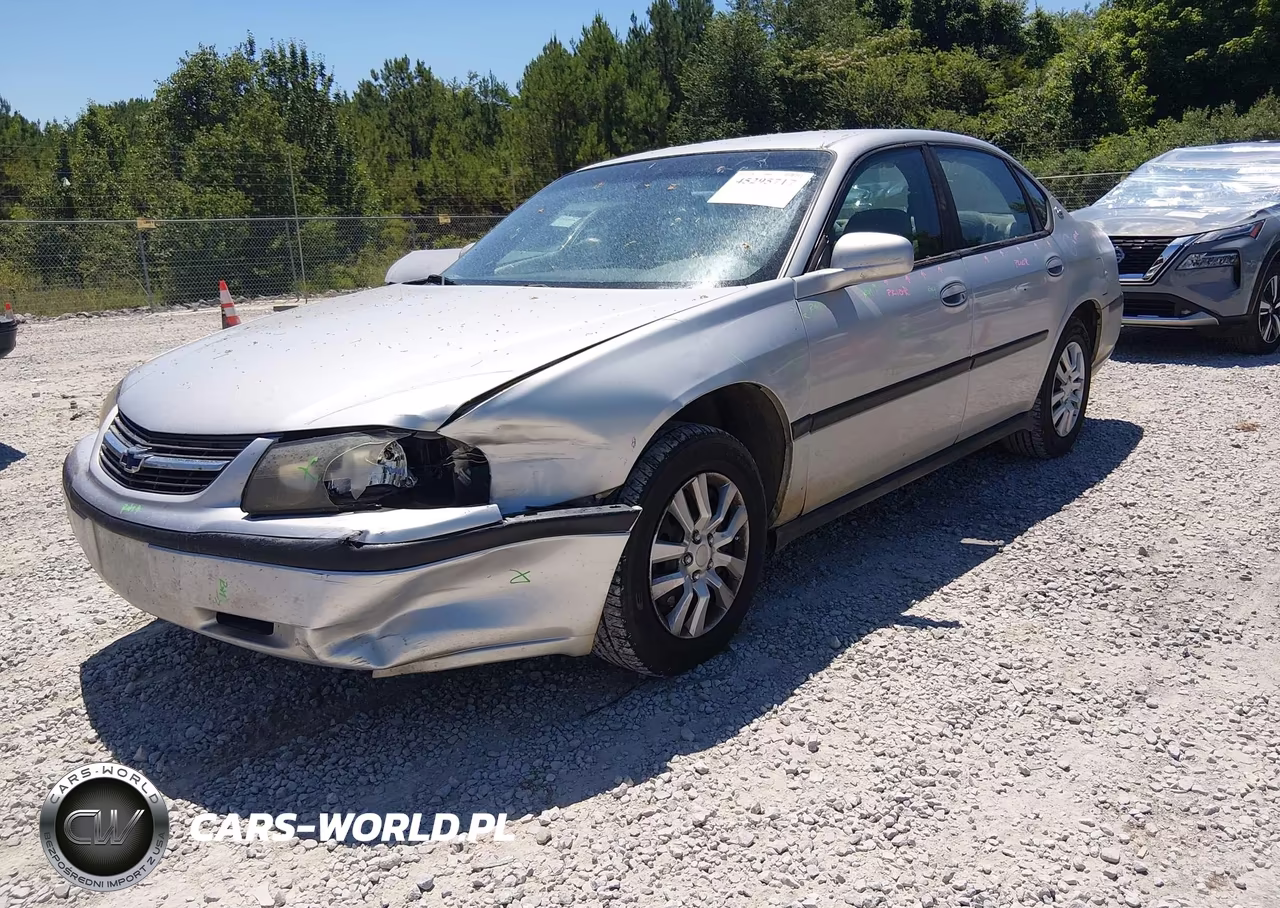 2001 Chevrolet Impala VIN:2G1WF55E419107305 - 2