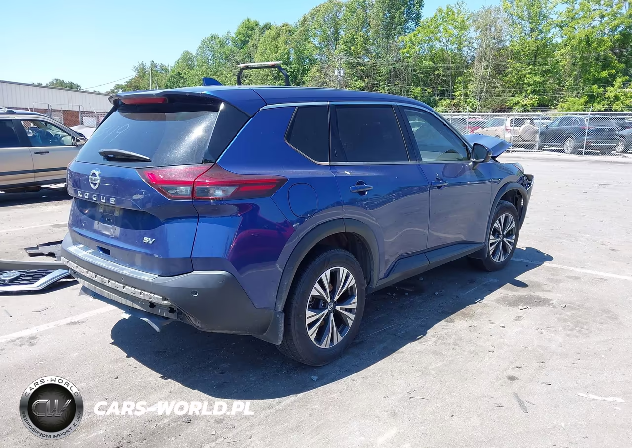 2021 Nissan Rogue Sv Fwd VIN:JN8AT3BA4MW011349 - 4
