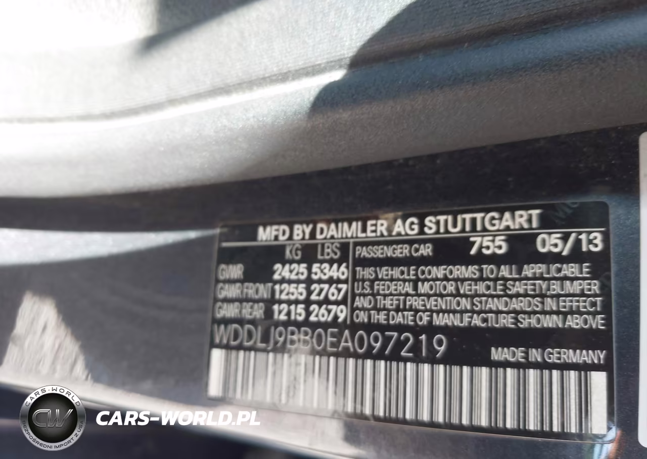 2014 Mercedes-Benz Cls 550 4Matic VIN:WDDLJ9BB0EA097219 - 9
