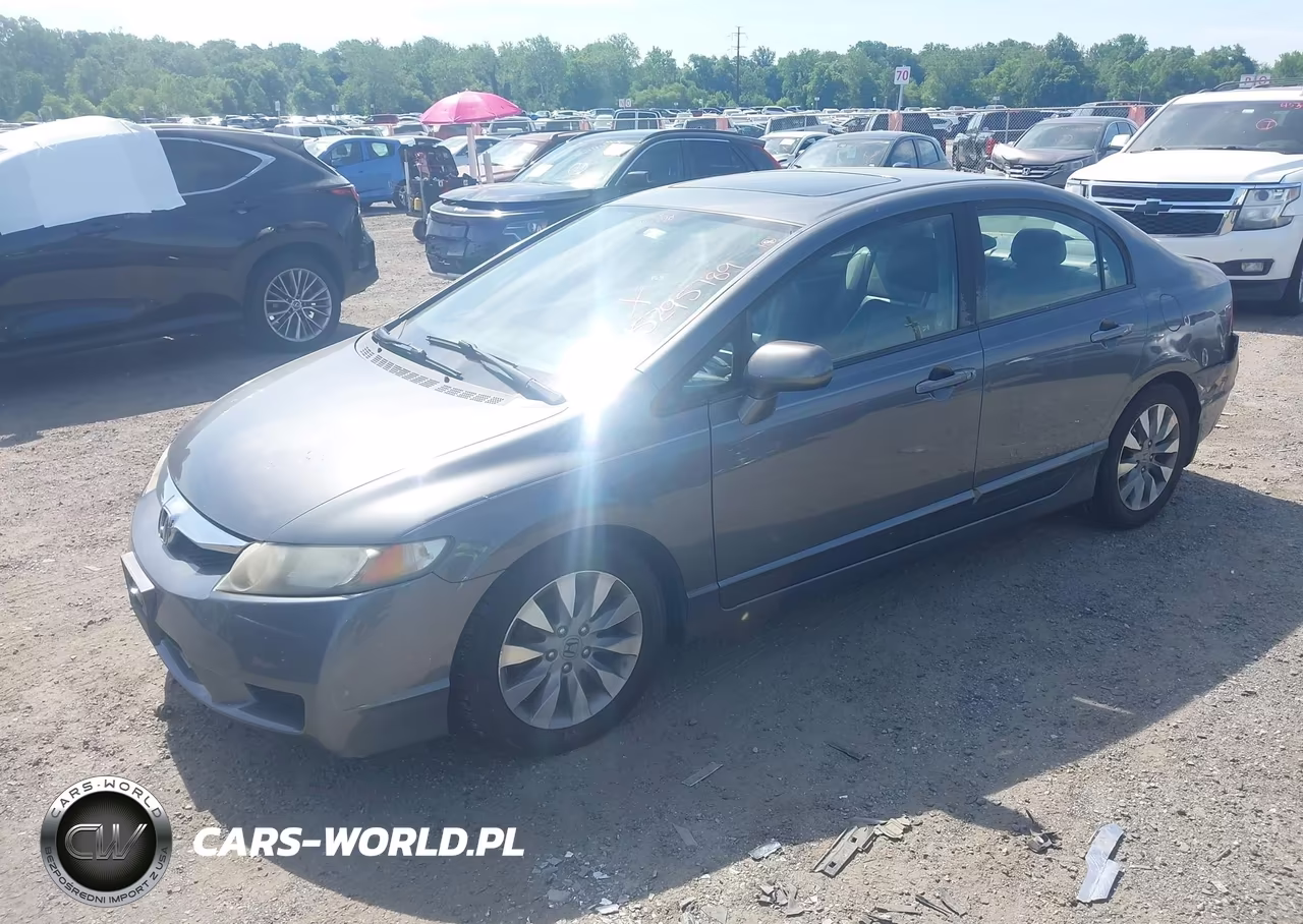 2010 Honda Civic Ex-L VIN:19XFA1F99AE061553 - 2