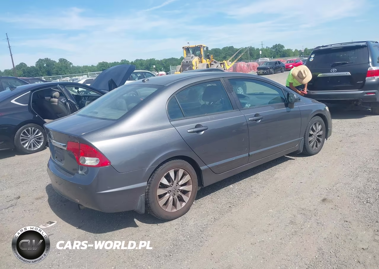 2010 Honda Civic Ex-L VIN:19XFA1F99AE061553 - 4