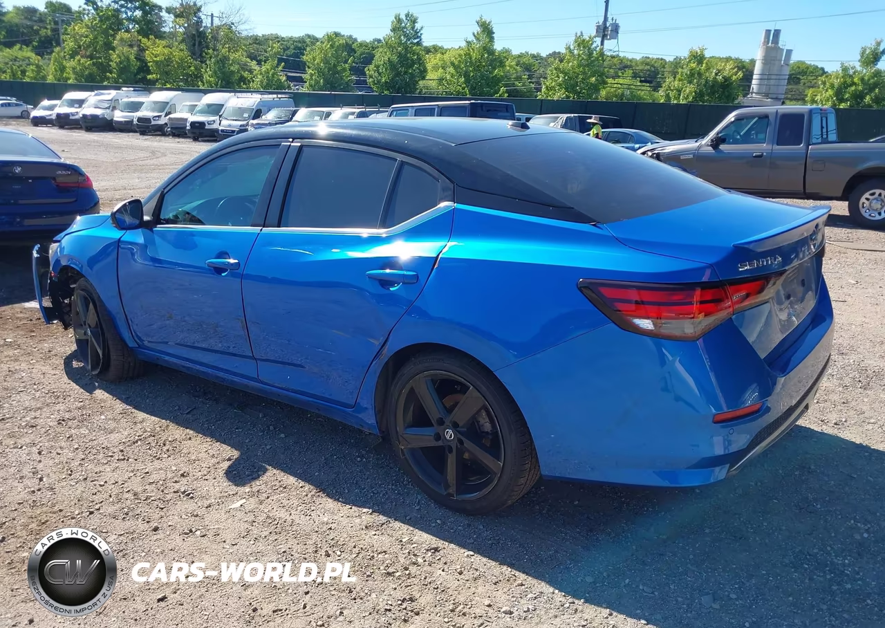 2021 Nissan Sentra Sr Xtronic Cvt VIN:3N1AB8DV0MY263932 - 3