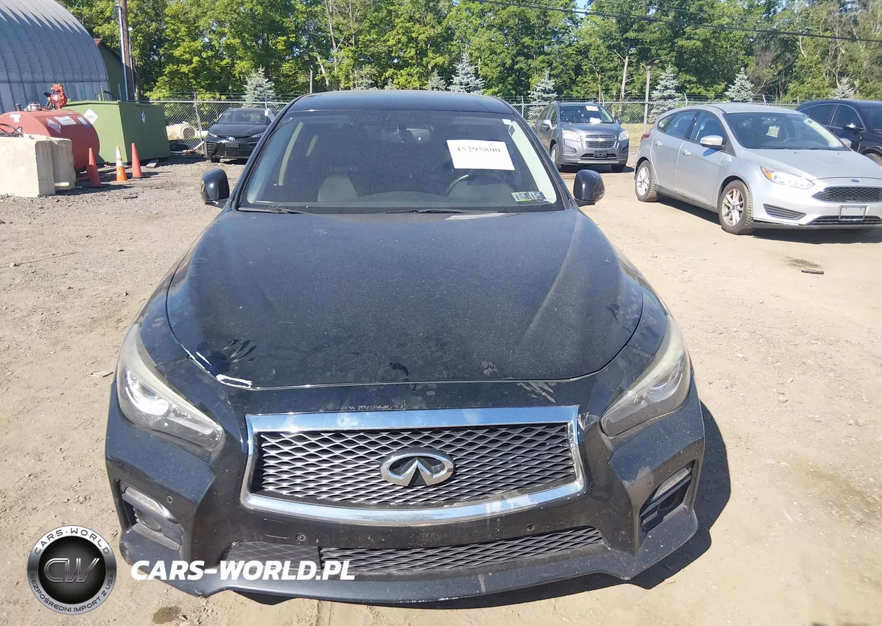 2017 Infiniti Q50 3.0T Red Sport 400 VIN:JN1FV7AR8HM870412 - 12