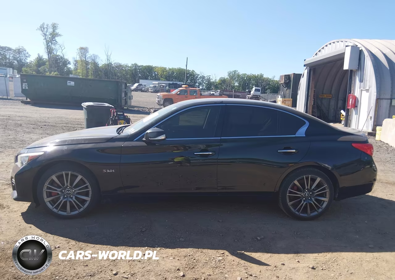 2017 Infiniti Q50 3.0T Red Sport 400 VIN:JN1FV7AR8HM870412 - 14