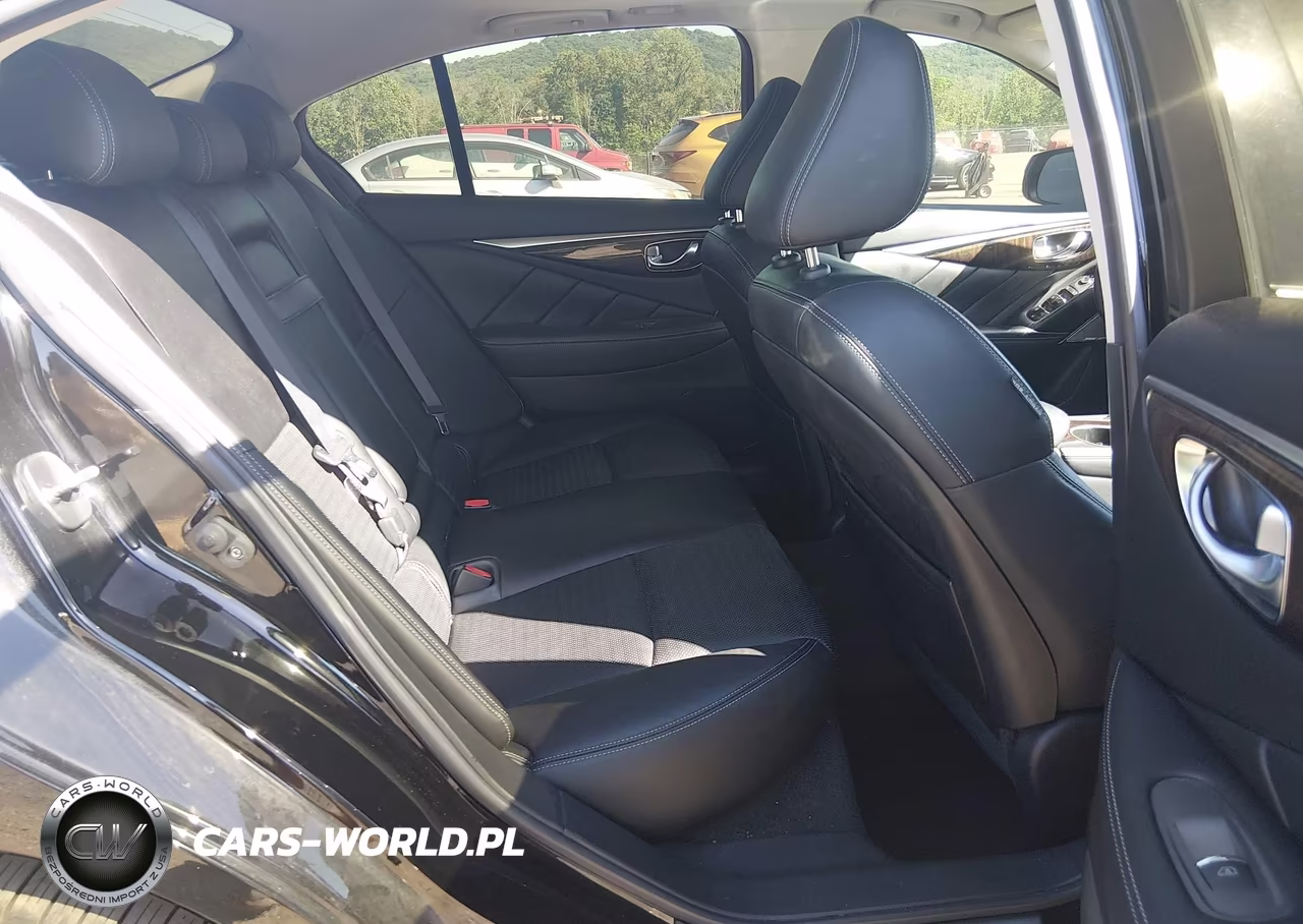 2017 Infiniti Q50 3.0T Red Sport 400 VIN:JN1FV7AR8HM870412 - 8