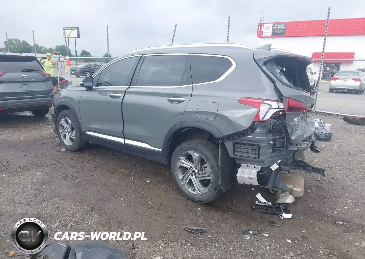2021 Hyundai Santa Fe Sel VIN:5NMS34AJ2MH309859 - 3