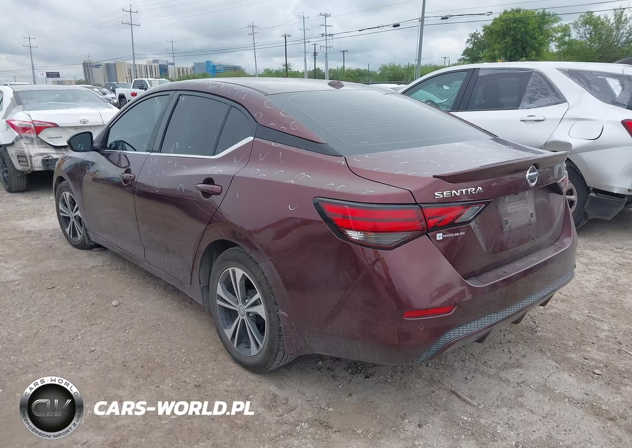 2020 Nissan Sentra Sv Xtronic Cvt VIN:3N1AB8CV5LY274537 - 3