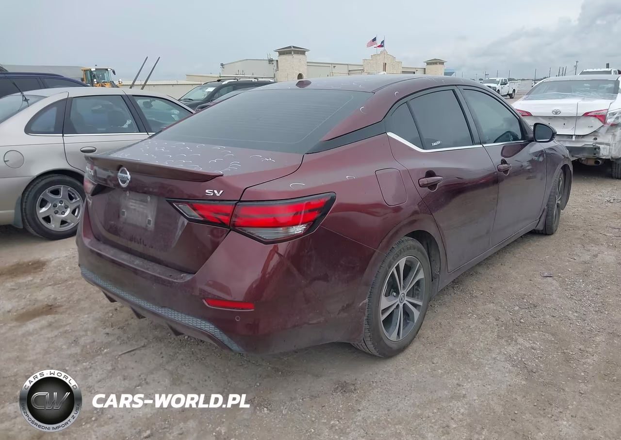 2020 Nissan Sentra Sv Xtronic Cvt VIN:3N1AB8CV5LY274537 - 4