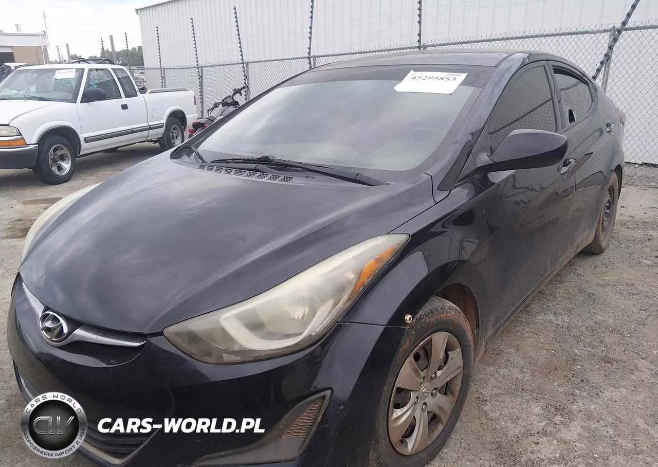 2016 Hyundai Elantra Se VIN:KMHDH4AE0GU628358 - 2
