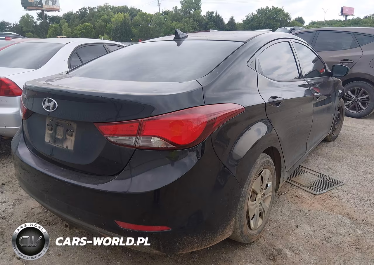2016 Hyundai Elantra Se VIN:KMHDH4AE0GU628358 - 4