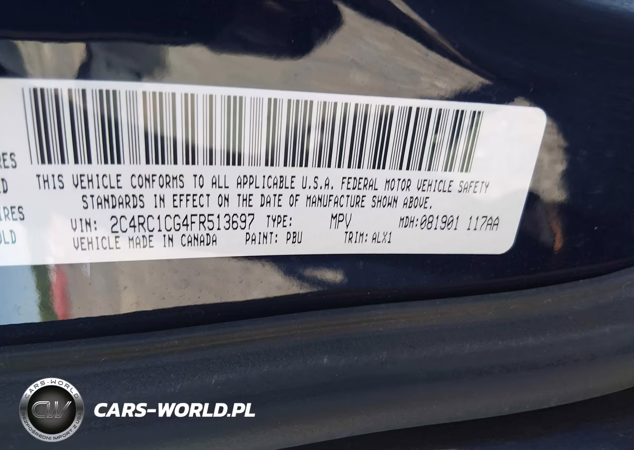 2015 Chrysler Town & Country Touring-L VIN:2C4RC1CG4FR513697 - 9