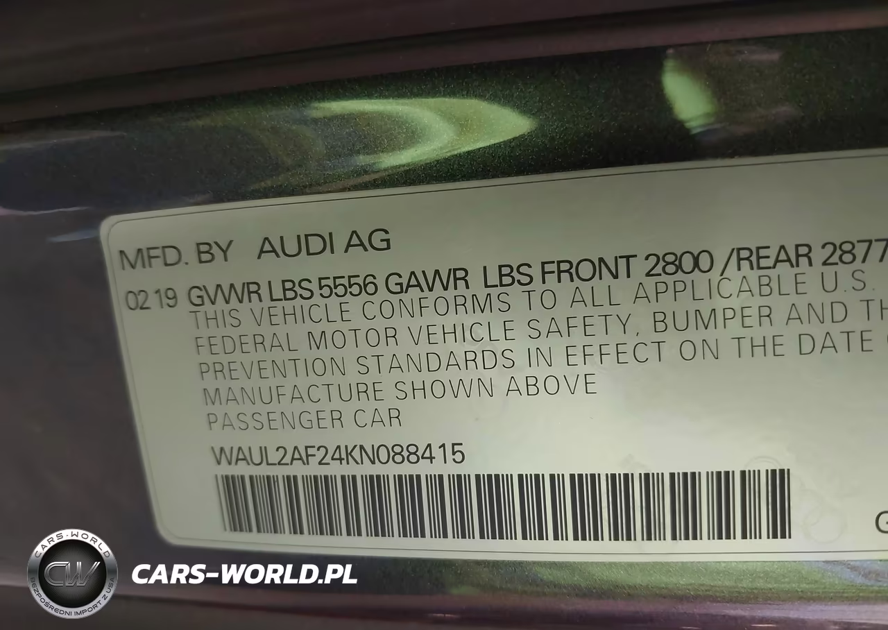 2019 Audi A6 55 Premium VIN:WAUL2AF24KN088415 - 9