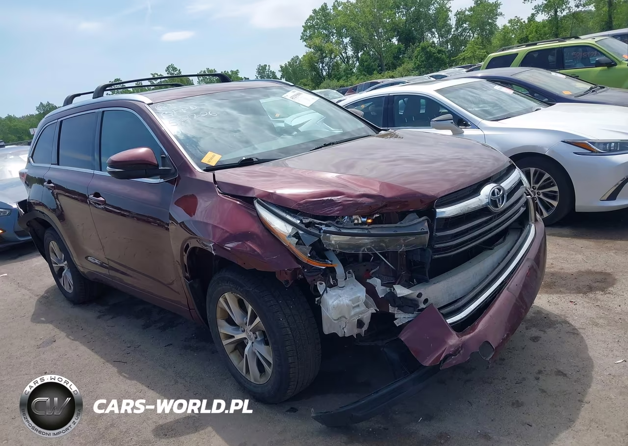2015 Toyota Highlander Xle V6 – zdjęcie 1 z 19