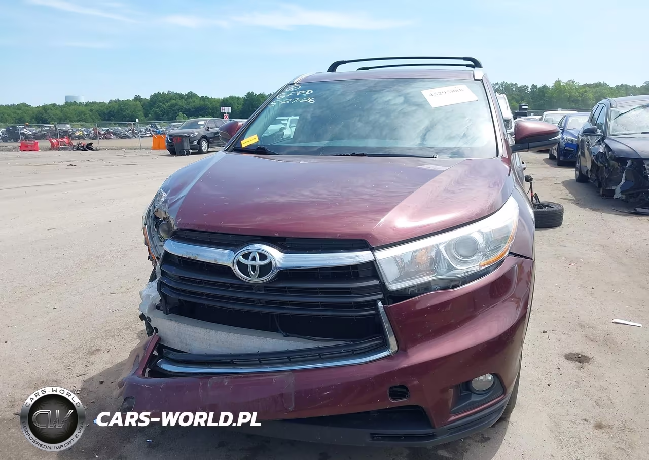 2015 Toyota Highlander Xle V6 VIN:5TDJKRFH3FS136340 - 13