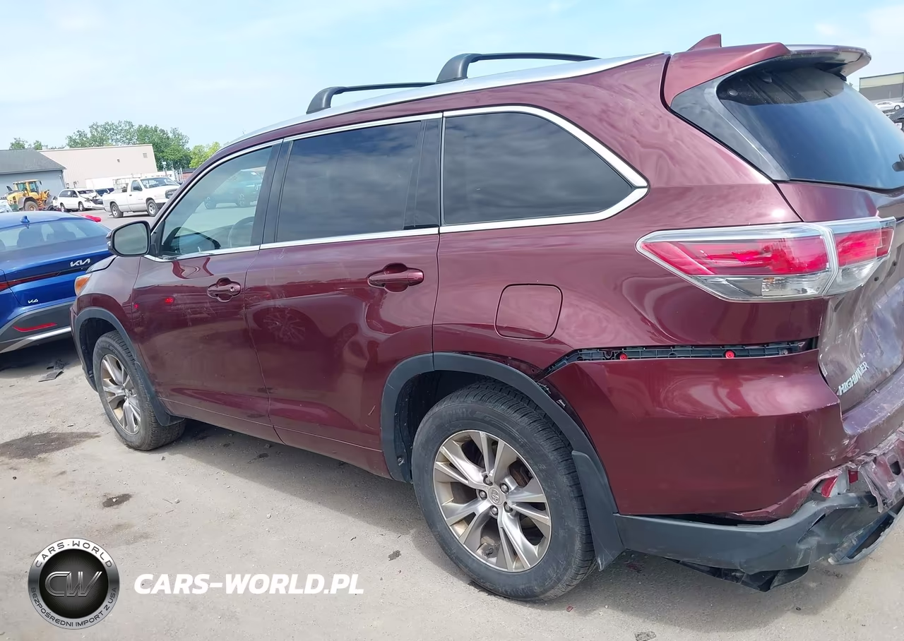 2015 Toyota Highlander Xle V6 VIN:5TDJKRFH3FS136340 - 15