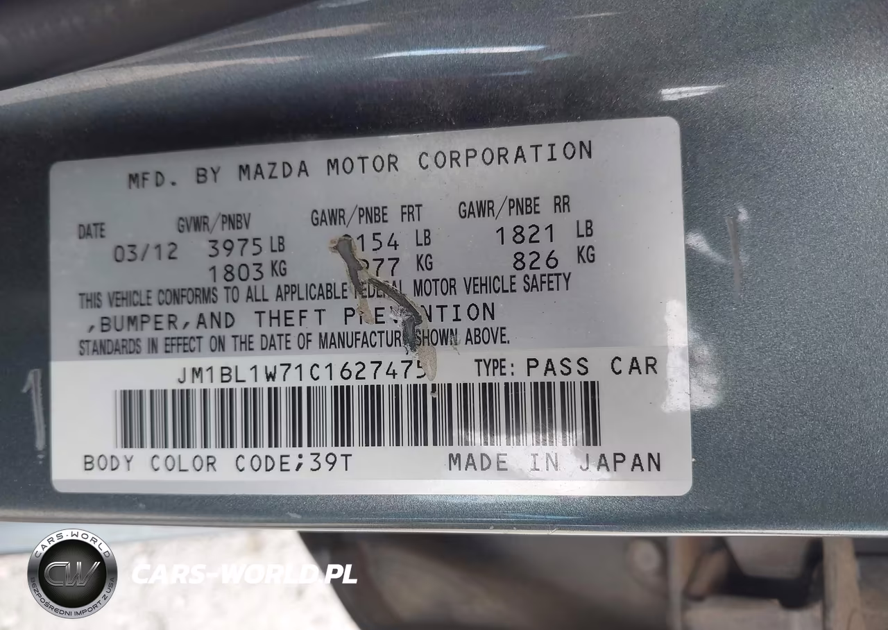 2012 Mazda Mazda3 I Grand Touring VIN:JM1BL1W71C1627475 - 9