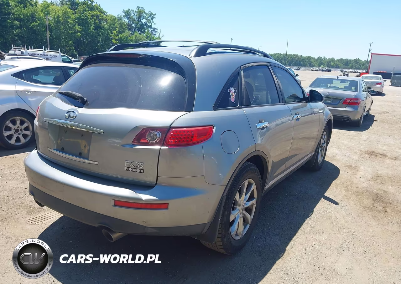 2007 Infiniti Fx35 VIN:JNRAS08W07X200398 - 4