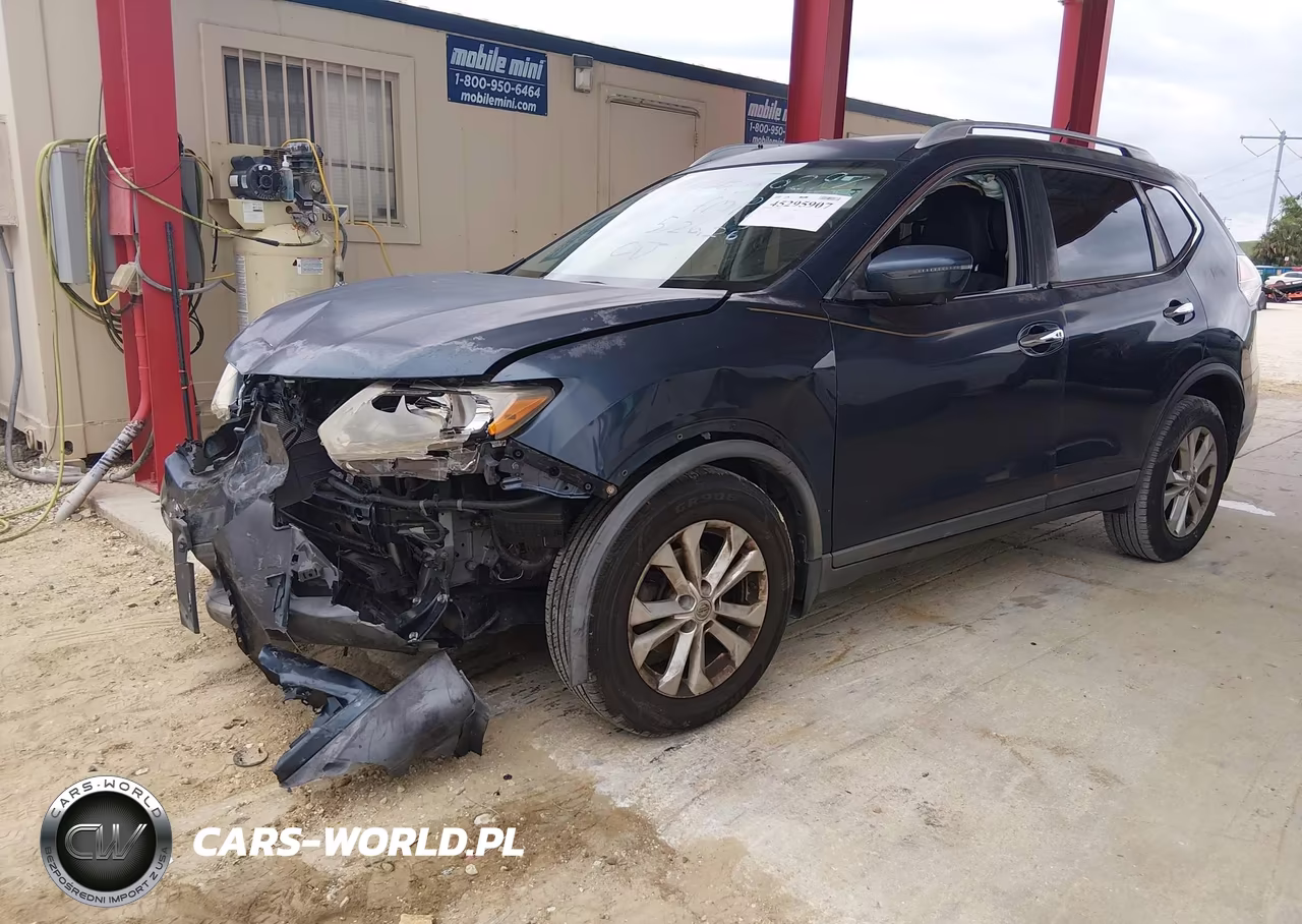2016 Nissan Rogue Sv VIN:KNMAT2MT2GP626338 - 2