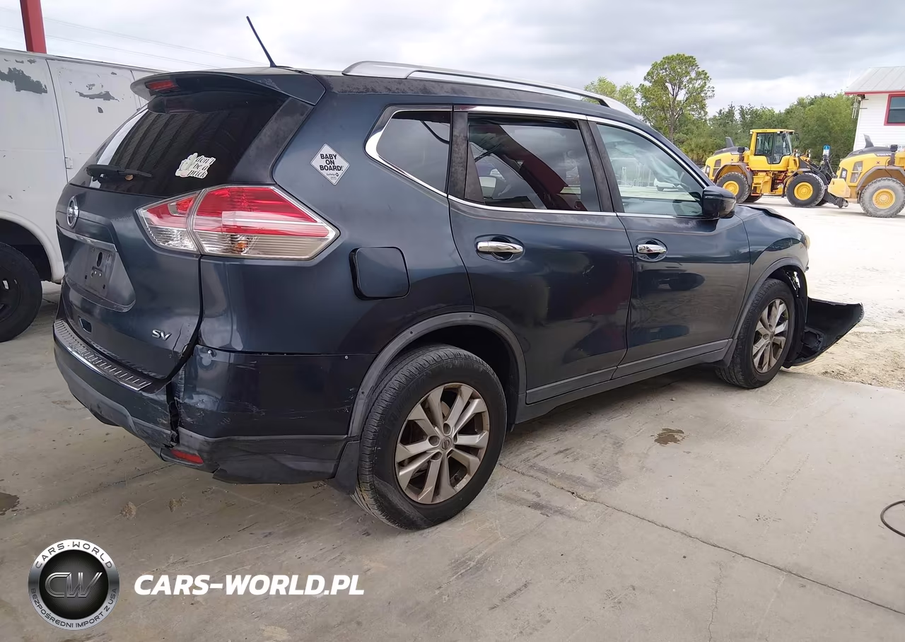 2016 Nissan Rogue Sv VIN:KNMAT2MT2GP626338 - 4