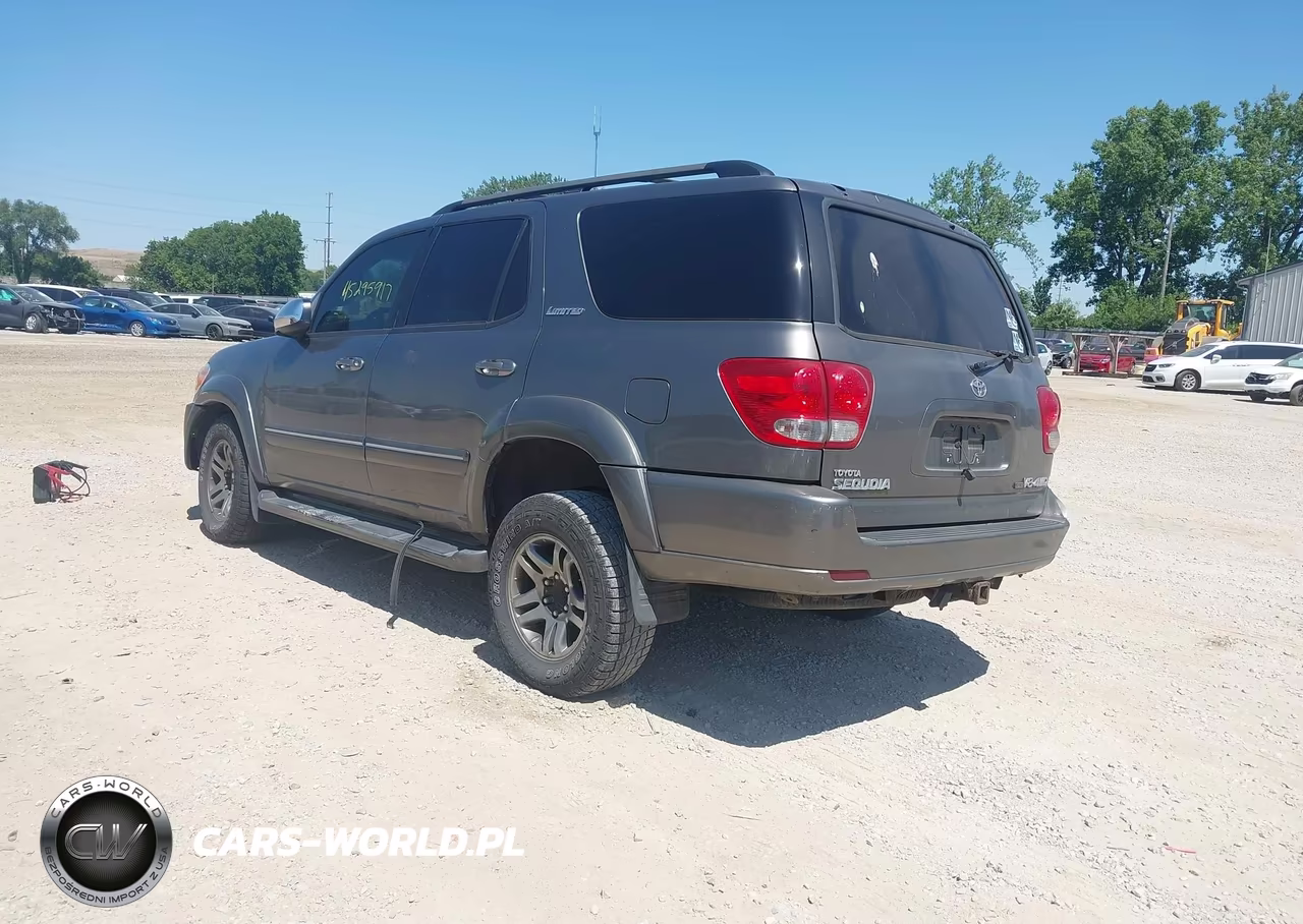 2007 Toyota Sequoia Limited V8 VIN:5TDBT48A87S283694 - 3