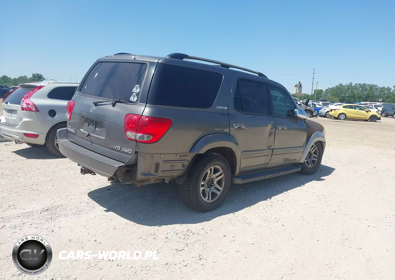 2007 Toyota Sequoia Limited V8 VIN:5TDBT48A87S283694 - 4