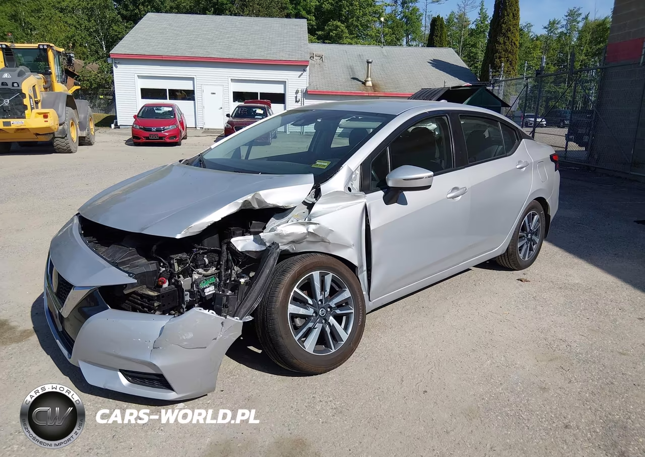 2021 Nissan Versa Sv Xtronic Cvt VIN:3N1CN8EV2ML925442 - 2