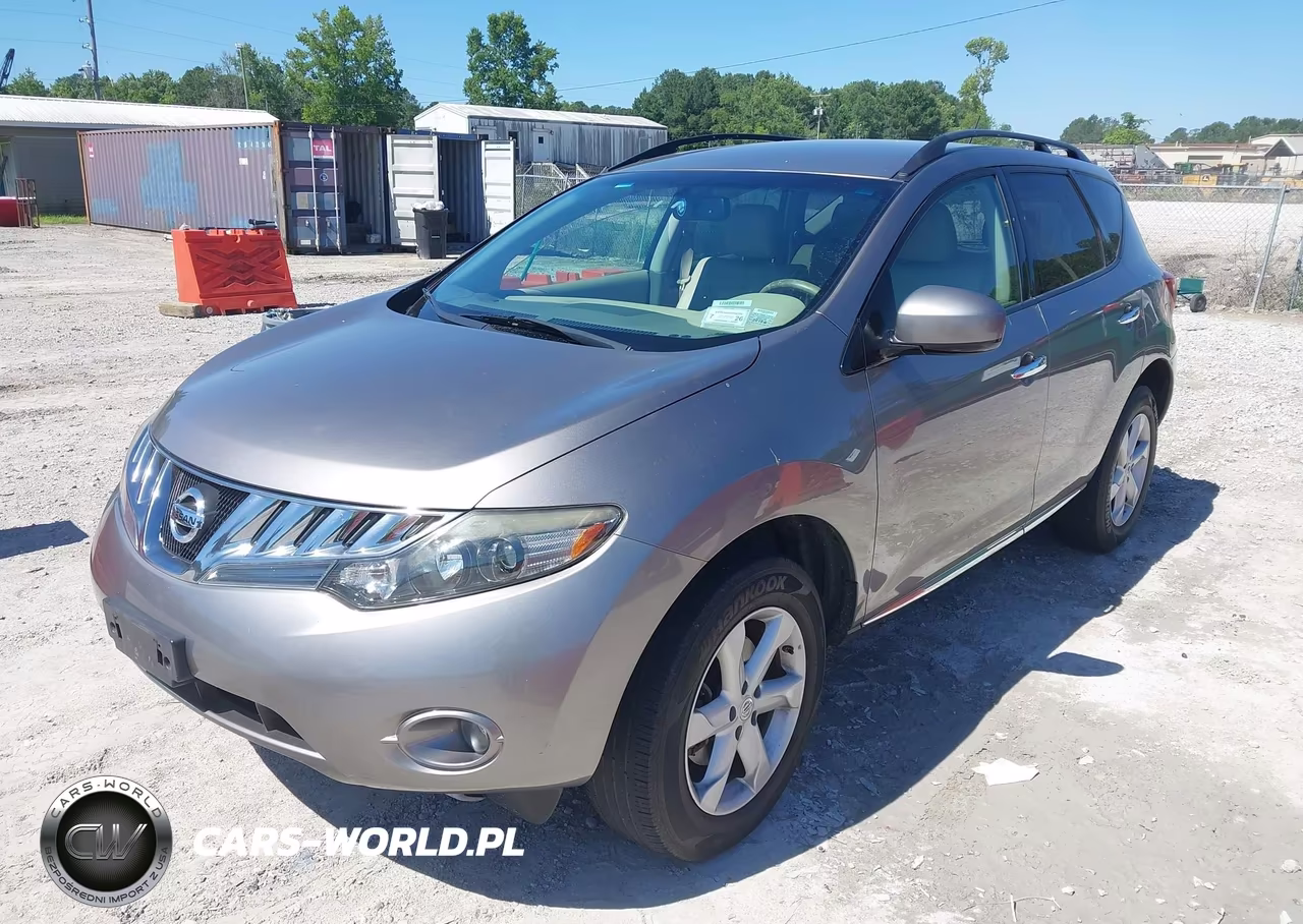 2009 Nissan Murano Sl VIN:JN8AZ18W99W153600 - 2