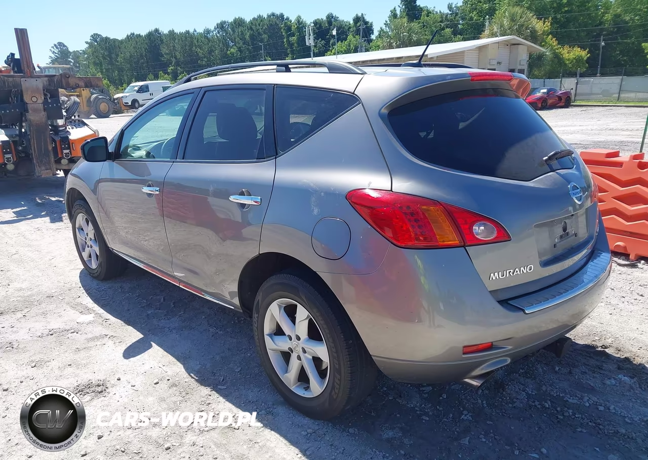 2009 Nissan Murano Sl VIN:JN8AZ18W99W153600 - 3