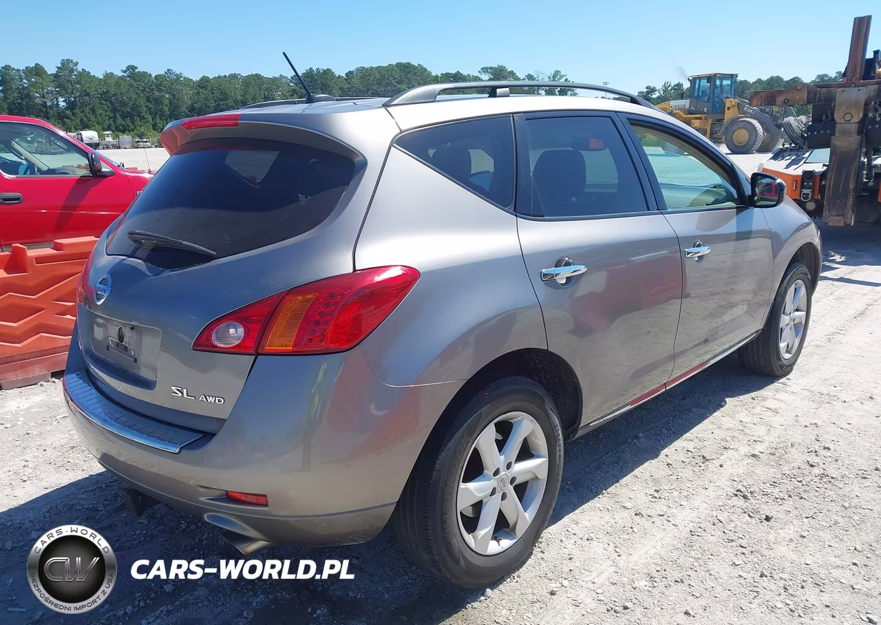 2009 Nissan Murano Sl VIN:JN8AZ18W99W153600 - 4
