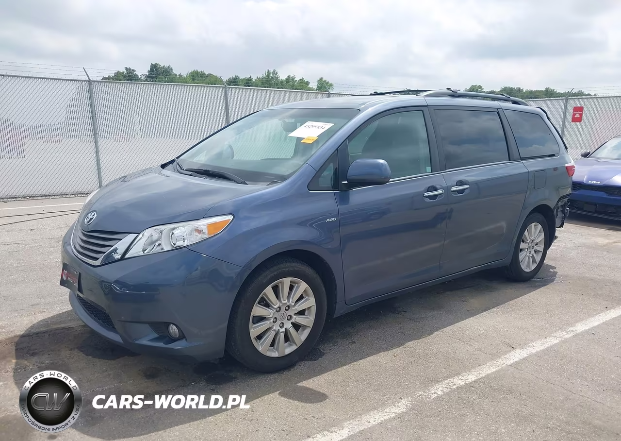 2016 Toyota Sienna Xle Premium 7 Passenger VIN:5TDDK3DC5GS145141 - 2