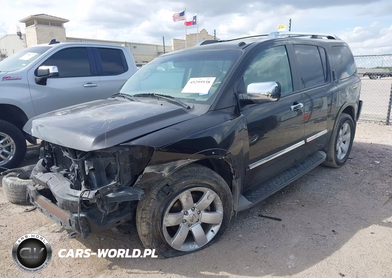 2011 Nissan Armada Sl VIN:5N1BA0ND3BN608792 - 2