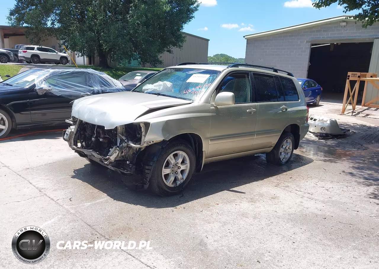 2003 Toyota Highlander V6 VIN:JTEGF21AX30113230 - 2