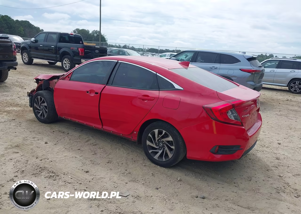 2017 Honda Civic Ex VIN:2HGFC2F70HH532777 - 3